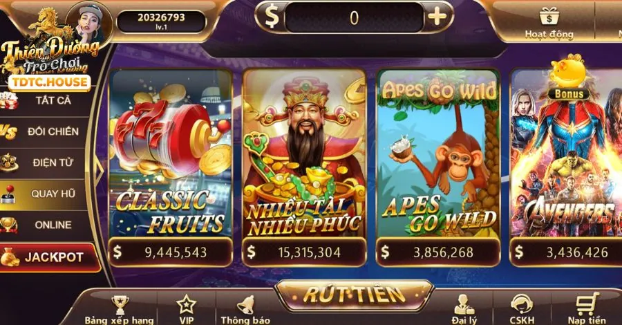 Máy đánh bạc (Slot game) go88 live