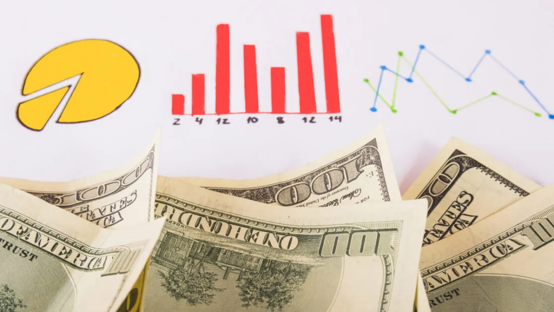 Biểu tượng hệ thống theo dõi chuyên nghiệp với biểu đồ